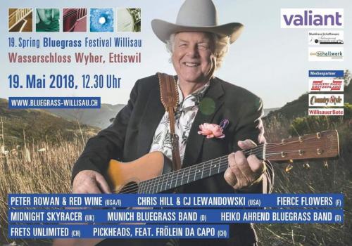 Heiko Ahrend Bluegrass Band, Willisau (CH), Mai 2018 